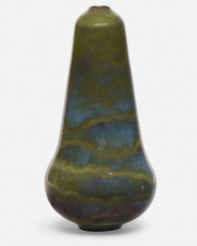 Gertrud Otto Natzler Gertrud and Otto Natzler Rare Mariposa Glaze Vase Form 1963