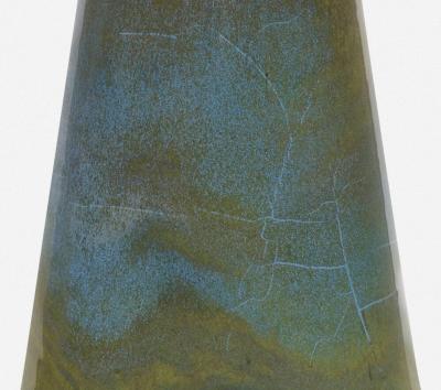 Gertrud Otto Natzler Gertrud and Otto Natzler Rare Mariposa Glaze Vase Form 1963