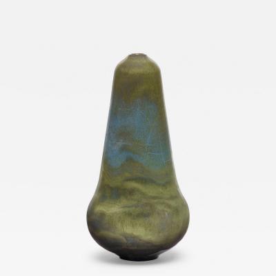 Gertrud Otto Natzler Gertrud and Otto Natzler Rare Mariposa Glaze Vase Form 1963