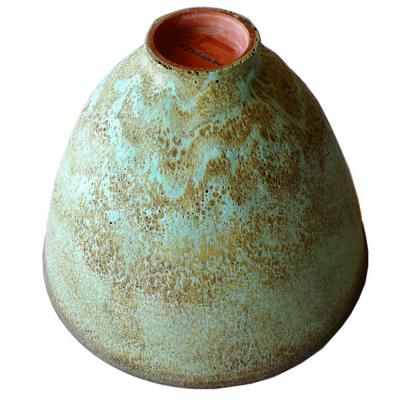 Gertrud Otto Natzler Gertrude and Otto Natzler Large Mottled Glaze Bowl