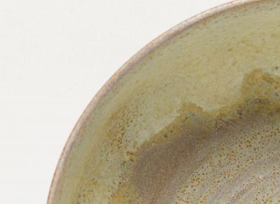 Gertrud Otto Natzler Otto Natzler and Gertrud Natzler Footed Cylindrical Bowl Chalice 1965