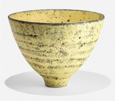 Gertrud Otto Natzler Otto Natzler and Gertrud Natzler Monumental Studio Bowl 1956