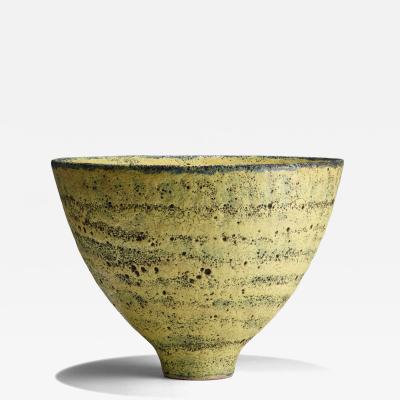 Gertrud Otto Natzler Otto Natzler and Gertrud Natzler Monumental Studio Bowl 1956