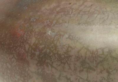 Gertrud Otto Natzler Otto Natzler and Gertrud Natzler Rare Form Round Bottle with Flange 1974