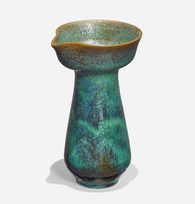 Gertrud Otto Natzler Otto and Gertrud Natzler Rare Pitcher Form with Cupped Top 1960 c 