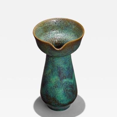 Gertrud Otto Natzler Otto and Gertrud Natzler Rare Pitcher Form with Cupped Top 1960 c 