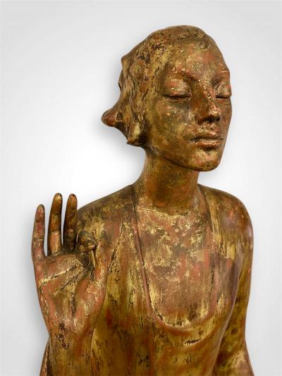 Gertrude Vanderbilt Whitney Chinoise Sculpture by Gertrude Vanderbilt Whitney