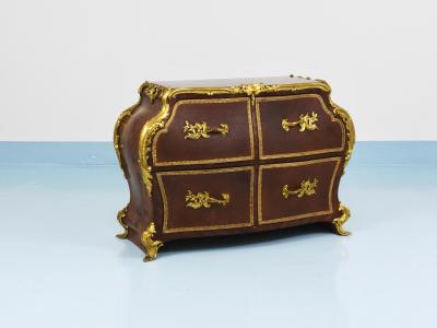 Gervais Maximilien Eug ne Durand G Durand Louis XV Bomb Commode Marquetry Ormolu Bronze 1880 Paris France