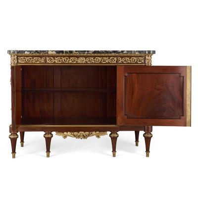 Gervais Maximilien Eug ne Durand Pair of French antique Vernis Martin commodes by Durand