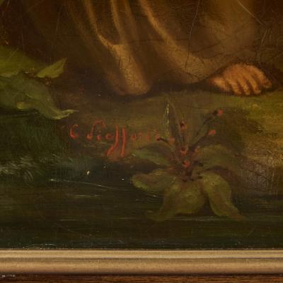 Gervais Maximilien Eug ne Durand Pair of French antique Vernis Martin commodes by Durand