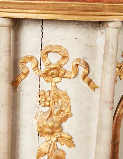 Gesso and Gilt Domed 18th c Architectural Model