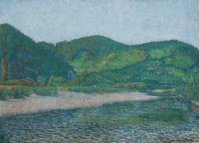 Geza Kadar Light on the River Zazar 