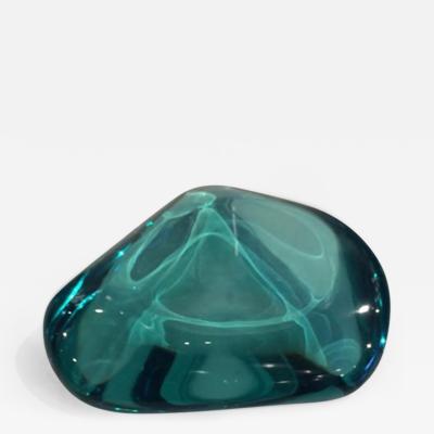 Ghir Studio A Hand Cut Lava Glass Bowl by Ghiro