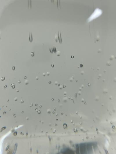 Ghir Studio Apple Limitded Edition Handmade Crystal Sculpture by Ghir Studio