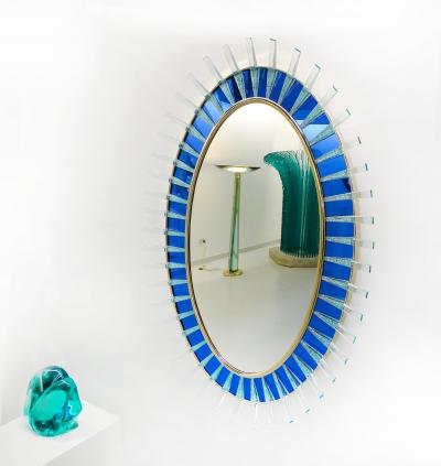 Ghir Studio Armonya Handmade Oval mirror
