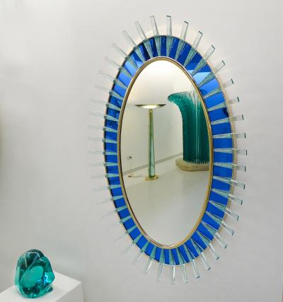 Ghir Studio Armonya Handmade Oval mirror
