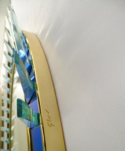 Ghir Studio Armonya Handmade Oval mirror
