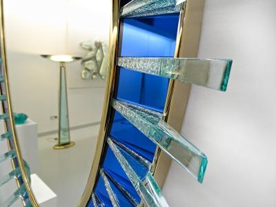 Ghir Studio Armonya Handmade Oval mirror