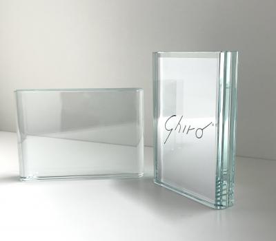 Ghir Studio Set of 2 Hand made Extra Light Crystal Picture Frames by Ghir Studio
