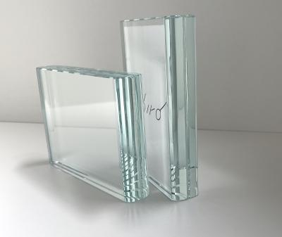 Ghir Studio Set of 2 Hand made Extra Light Crystal Picture Frames by Ghir Studio