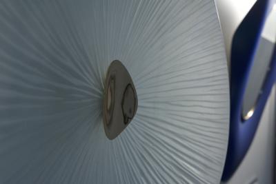 Ghir Studio Set of seven Conchiglie Hand carved Glass Sconce 24kt Gold plated Brass