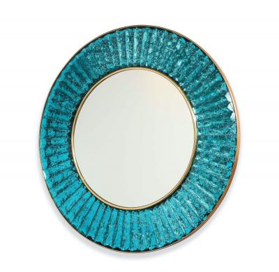 Ghir Studio Studio Built Circular Mirror by Ghir Studio