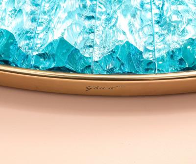 Ghir Studio Studio Built Circular Mirror by Ghir Studio