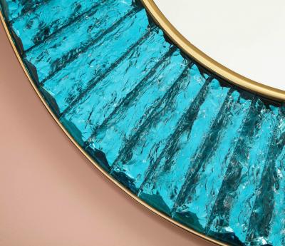 Ghir Studio Studio Built Circular Mirror by Ghir Studio