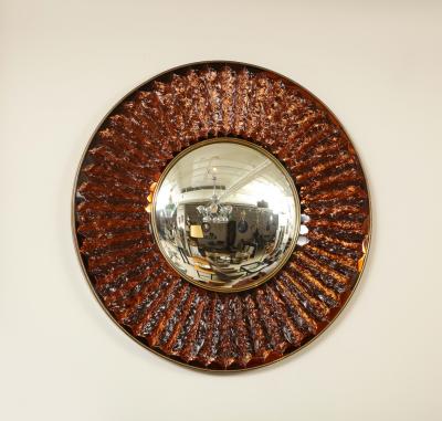 Ghir Studio Studio Built Circular Mirror by Ghir Studio