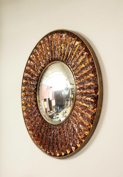 Ghir Studio Studio Built Circular Mirror by Ghir Studio