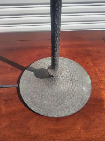 Giacommetti Style Brutalist Bronze Floor Lamp