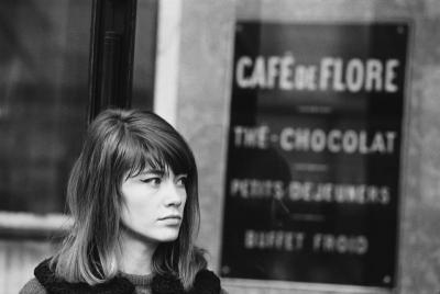 Giancarlo Botti Francoise Hardy At Caf Flore