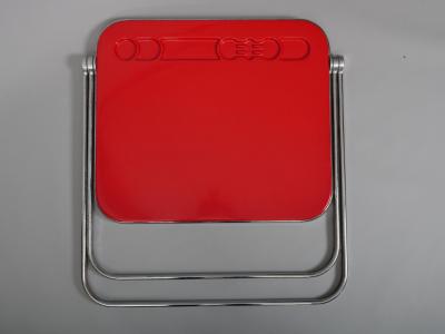 Giancarlo Piretti Giancarlo Piretti Red Platone Folding Desk for Castelli 1970s