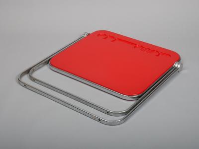 Giancarlo Piretti Giancarlo Piretti Red Platone Folding Desk for Castelli 1970s