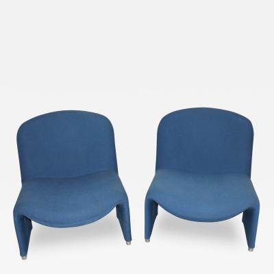 Giancarlo Piretti Pair of Alky chairs by Giancarlo Piretti