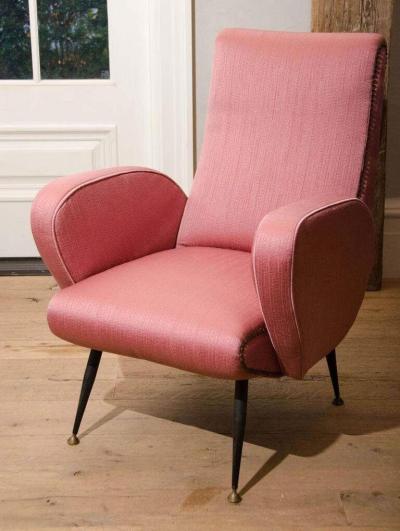 Gianfranco Frattini 1950S ITALIAN ARMCHAIRS IN THE STYLE OF GIANFRANCO FRATTINI