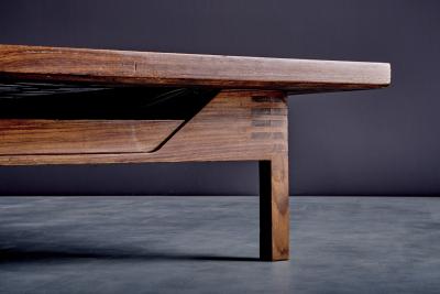 Gianfranco Frattini Daybed 882 by Gianfranco Frattini for Cassina in newly upholstered brown Mohair