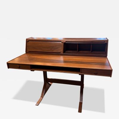 Gianfranco Frattini Gianfranco Frattini Writing Desk in Walnut Italy 1960s