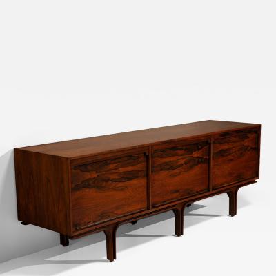 Gianfranco Frattini Gianfranco Frattini for Bernini Sideboard in Rosewood Italy 1960s