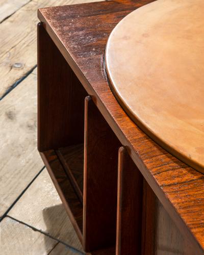 Gianfranco Frattini Gianfranco Frattini for Bernini Swivel Table mod 831