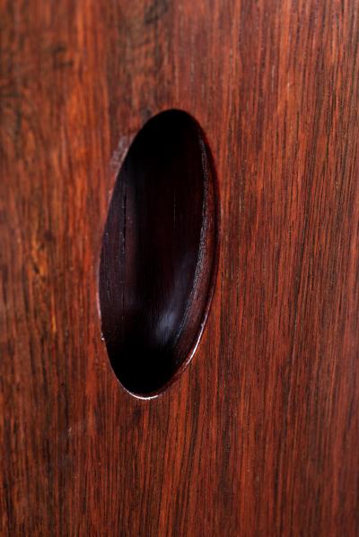 Gianfranco Frattini Gianfranco Frattini rosewood armoire for Bernini Italy 1960s