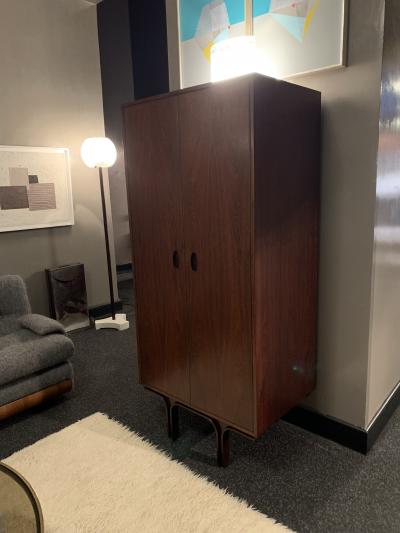 Gianfranco Frattini Gianfranco Frattini rosewood armoire for Bernini Italy 1960s