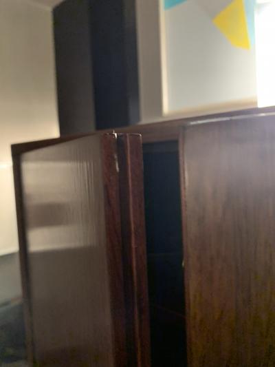Gianfranco Frattini Gianfranco Frattini rosewood armoire for Bernini Italy 1960s