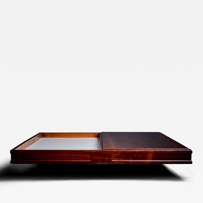 Gianfranco Frattini Huge Rosewood Sofa Table Gianfranco Frattini for Bernini Italy 1960s