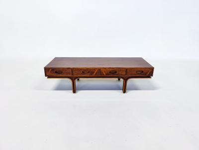 Gianfranco Frattini Italian Mid Century Coffee Table by Gianfranco Frattini for Bernini