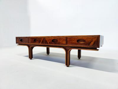 Gianfranco Frattini Italian Mid Century Coffee Table by Gianfranco Frattini for Bernini