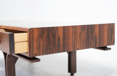 Gianfranco Frattini Mid Century Gianfranco Frattini wooden Coffee Table for Bernini Italy 1960s