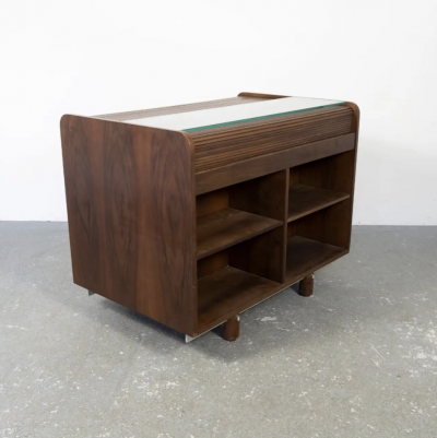 Gianfranco Frattini Mid Century Modern Chest Desk by Gianfranco Frattini for Bernini