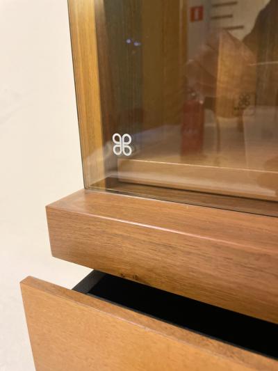 Gianfranco Frattini Mid Century Modern Vitrine by Gianfranco Frattini