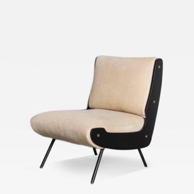 Gianfranco Frattini Model No 836 Lounge Chair by Gianfranco Frattini